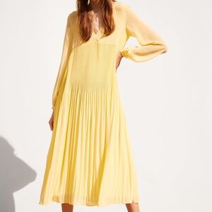 Zara Yellow Long Sleeve Dress